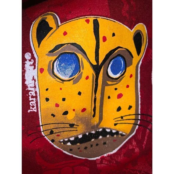 Vintage Karani Art MICHOACÁN MEXICO Grahic T Shirt XL - Picture 6 of 6